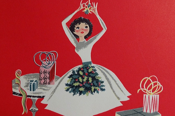 Vintage Christmas card Vintage Christmas card