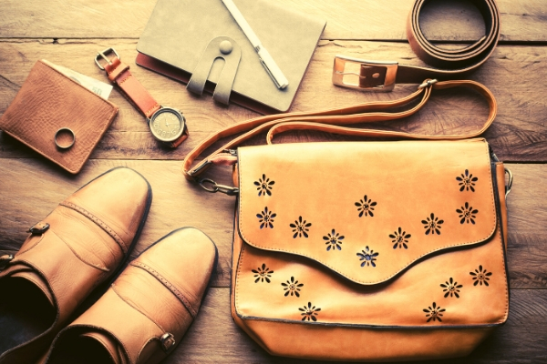 Assortment of fall fashion accessories